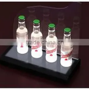 With Led Light Acrylic Wine Display Stand thumbnail-3