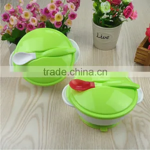 Baby Feeding Product Child Baby Training Bowl With Color Change Utensils thumbnail-2