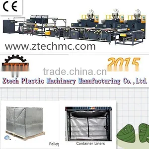 2015 1.2m 7 Layer Air Bubble Film Extrusion Line thumbnail-1