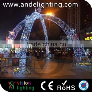 Wholesale New Motif Arch Outdoor Solar Christmas Decoration Light thumbnail-4