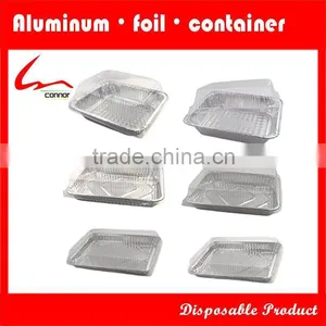 Disposable Non-toxic Aluminum Foil Container With a Lid, to Their Own Healthy Body thumbnail-4
