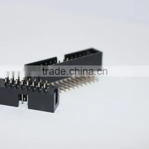 2.54mm Black R/a Box Header Connector 10~40 Pin thumbnail-5