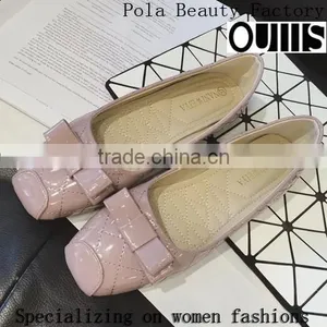 2016 Most Popular Hot Selling Beautiful Ladies Flat Shoes CP6898 thumbnail-1