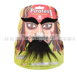 2016 Top Sale Fake Mustache Beard , Artifical Mustache for Carnival thumbnail-1