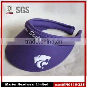 Costoms Design Embroidered 100%cotton Twill Sun Visor thumbnail-1