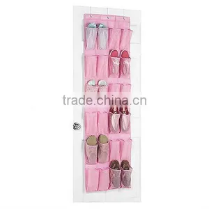 24-pocket Hot Selling Fabric Folding Hanging Organizer With Pocket thumbnail-1