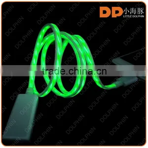 EL Flowing Usb Charging Cable Charger Usb Cable for Android Moble Phone thumbnail-2