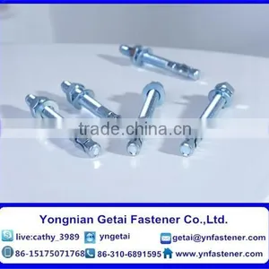 Stainless Steel Wedge Anchor Bolts, DIN933/931,201/202/304/316 With High Quality thumbnail-3