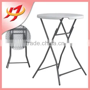 Hot Sale Blow Molding Used Outdoor High Top Folding Bar Tables thumbnail-1