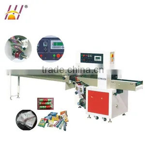 High Speed Straw Down Paper Pillow Packing Machine thumbnail-1