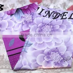 New Style High Quality Plant Cashmere Photo Print Fabric for Bedding Set thumbnail-2