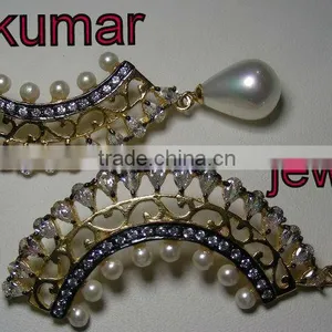 Half Moon Mughal Earring thumbnail-1