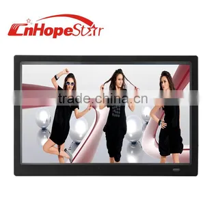 Black Color Tablet Usb sd Card 10 Inch Mini Wall Mount Digital Photo Frame thumbnail-1