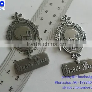 Best Quality Cheapest Antique Brass Brand Logo Metal Label thumbnail-1