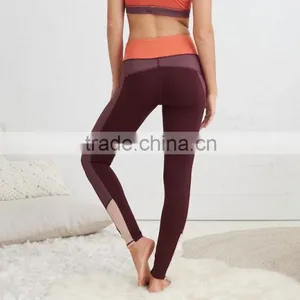 High Waist Long Fitness Sports Leggings Wholesale Yoga Pants thumbnail-2