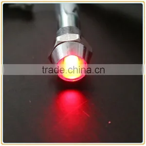 6mm Panel Mounting Hole 120v Neon Pilot Lamp LED Waterproof Indicator Lights thumbnail-1