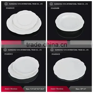 Flower Stripe Decoration Ceramic Dinnerware thumbnail-2