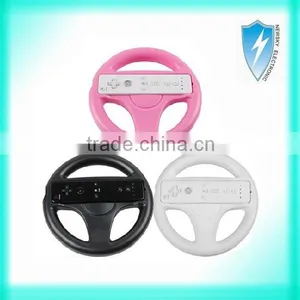 Racing for Mario Game Steering Wheel Controller for Wii (white) thumbnail-2