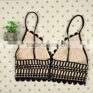 Bonvatt Lace Flower Breast Lift Bra Support Underwear Half Vest Ladies Bra New Design thumbnail-6