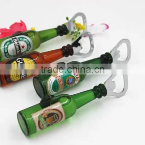 2015 New Style 3D Artificial Beer Bottle Opener Fridge Magnet for Promotional Gifts and Kitchen Display thumbnail-4