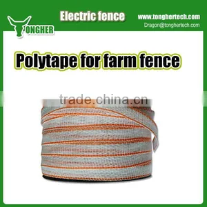 UV Stabilized 200m Electric Fence Polytape for Horses Fencing thumbnail-1
