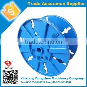 Steel Cable Reel With Pressed Flanges and Rounded Rim thumbnail-4