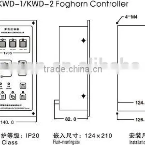 KWD-1/KWD-2 Fog Horn Control Panel thumbnail-2
