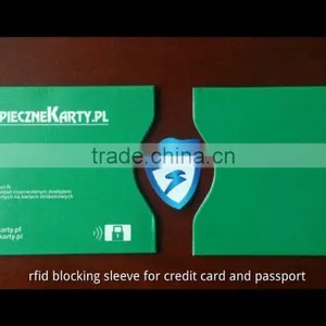 RFID Blocking Sleeves For Smart Card Credit Card thumbnail-1