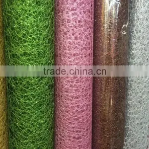 Beautiful Brilliant Mesh Fabric Packing Material thumbnail-1