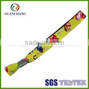 China Custom Fashion Colorful Promotional Polyester Bracelet thumbnail-6