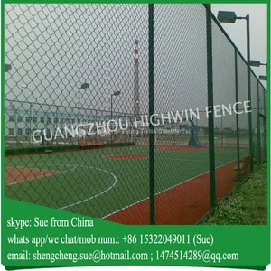 3m High Diamond Chainlink Mesh Fence for Basketball Court thumbnail-1