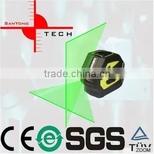 LP104G Cheap Laser Level Strong Light Self-leveling Mini Cross Line Green Beam Laser Level thumbnail-1