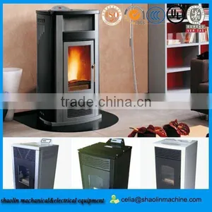 High Efficient Pellet Stove Parts/ 8kw Wood Pellet Stove/ Sawdust Wood Pellet Burning Stove thumbnail-1