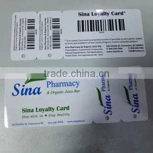 Member Rewards Plastic Pvc Key Tag Combo Cards thumbnail-6