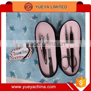 Pink Slipper Designer Nail Care Tools Set thumbnail-1
