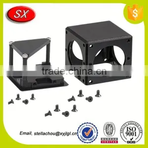 Customized Aluminum Beamsplitter Cube Adapter Mounted Cage Cube Machined Parts thumbnail-1