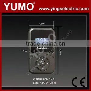 YUMO Two Presenter / One Way / One or Tow Transmitters Wireless Tour Guide System Assisted Listening Systems thumbnail-1