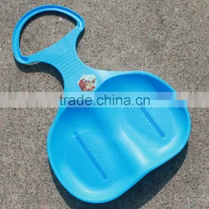 Snow Sledge A Variety of Different Colours of Plastic Snow Sledge for Kids and Adults thumbnail-6