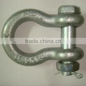 Suspension Forged Galvanized Us Type Anchor Snap Bow Shackle Price thumbnail-2