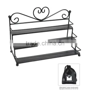 Queen Design Metal 3-tire Nail Polish Display Rack thumbnail-3