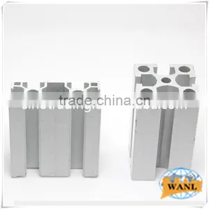 Alloy 6063 T5 Extruded Frame Aluminum Profiles With Bright Colored Anodizing thumbnail-4