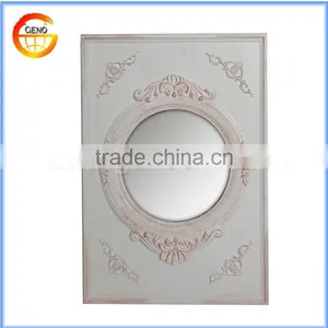 Top Quality Antique Wood Mirror Decor thumbnail-1