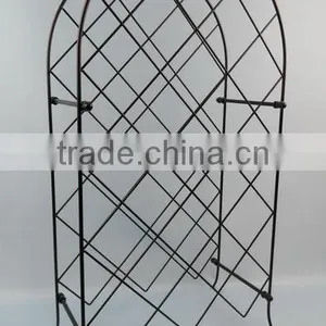 2015 Hot Selling Metal Wine Rack Black Finish by Store More thumbnail-1