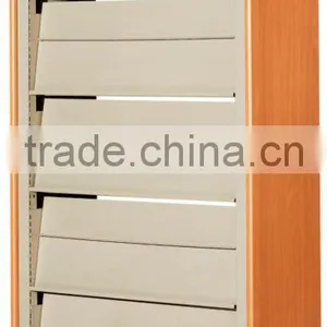 3-layer Periodical Cabinet Book Rack Newspaper Racks thumbnail-4