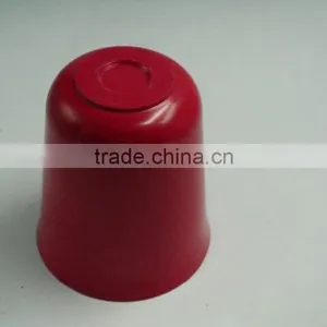 Hot Sell Biodegradable Bamboo Fiber Flower Pots Plate Flower Pot thumbnail-4