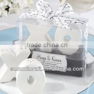 Wedding Return Gift XO Ceramic Salt and Pepper Shaker thumbnail-1