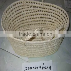 Custom Eco-friendly Durable Safety Corn Husk Basket thumbnail-2