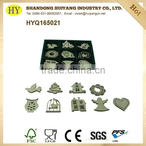 Unfinished Custom Cheap Wooden Christmas Decoration thumbnail-1
