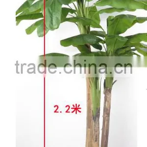 Indoor Artificial Banana Tree Bonsai Potted Plants for Sale thumbnail-2