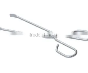 Food Tong Iron With Powder Coating Plastic Coating Handle thumbnail-3